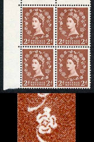 2d Light Red Brown S38 Rabbits Ear 1/2