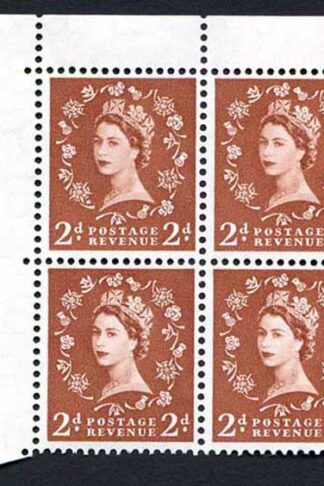 2d Light Red Brown S38r Dot Over Rose Stem U/M (eBay 4)