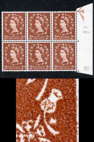 2d Light Red Brown Wilding Spec S38q White Spot by Right Thistle