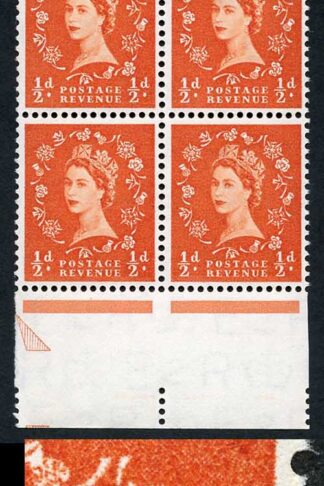 Spec S2d 1/2d Edward Block inc Shamrock Flaw U/M (ebay 4)