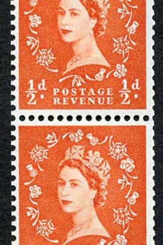 Spec S2i 1/2d Edward Coil Strip Inc Shamrock Flaw U/M