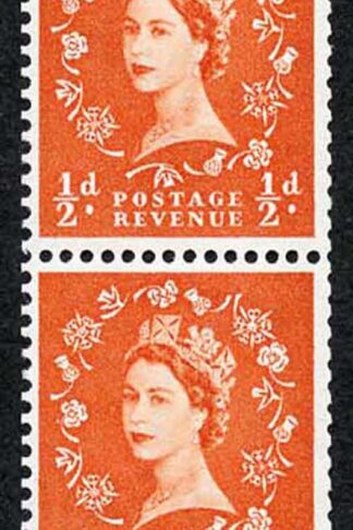 Spec S2i 1/2d Edward Coil Strip Inc Shamrock Flaw U/M