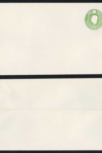 ESC990 QEII and KGVI Two Colour Stamp To Order Envelope