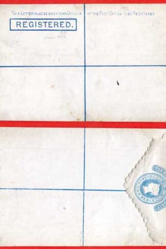 RP3 QV 2d Registered Envelope Size G Scalloped edge Mint Dated 7.3.78