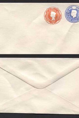 ESCP872 KGVI 4d and QEII 1/2d Compound Envelope Mint