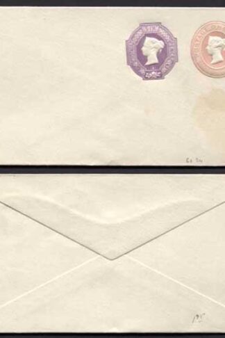 ESC30 QV 1d Pink 6d Violet (11.5.92) Compound Envelope Mint