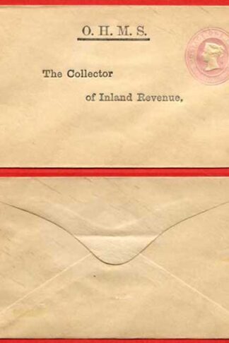 EO26 QV 1d Penny Pink O.H.M.S. Official Envelope Mint