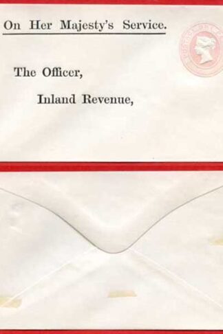 EO32 QV Penny Pink On Her Majestys Service to the Officer Inland Revenue SUPERB