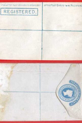 RP2 QV 2d Registered (Sans serif) Plain Edge 13.12.77 Size F without Imprint