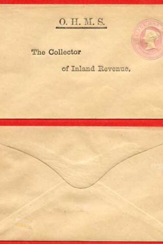 EO26 QV Penny Pink O.H.M.S.  to the Collector of Inland Revenue Mint