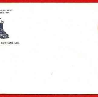 ES69 KGVI 2d Brown Stamped to Order ILLUSTRATED Envelope Approx 79mm x 148mm