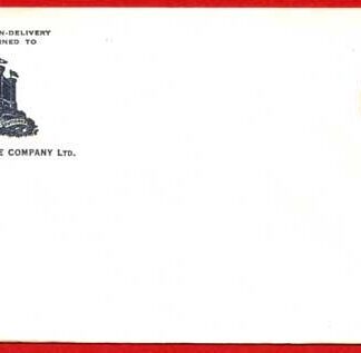 ES69 KGVI 2d Brown Stamped to Order ILLUSTRATED Envelope Approx 79mm x 148mm