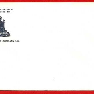 ES69 KGVI 2d Brown Stamped to Order ILLUSTRATED Envelope Approx 79mm x 148mm