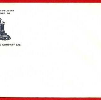 ES69 KGVI 2d Brown Alliance Assurance Co illustrated Stamped to Order Envelope