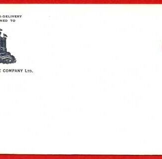 ES69 KGVI 2d Brown Stamped to Order ILLUSTRATED Envelope Approx 79mm x 148mm