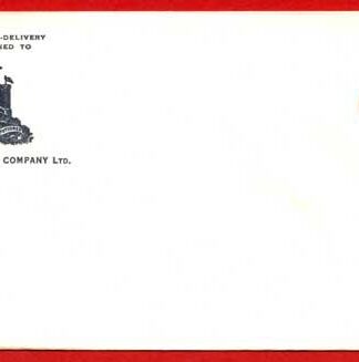 ES69 KGVI 2d Brown Stamped to Order ILLUSTRATED Envelope Approx 79mm x 148mm