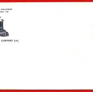 ES69 KGVI 2d Brown Stamped to Order ILLUSTRATED Envelope Approx 79mm x 148mm