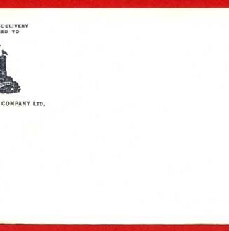 ES69 KGVI 2d Brown Stamped to Order ILLUSTRATED Envelope Approx 79mm x 148mm