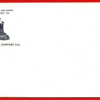 ES69 KGVI 2d Brown Stamped to Order ILLUSTRATED Envelope Approx 79mm x 148mm