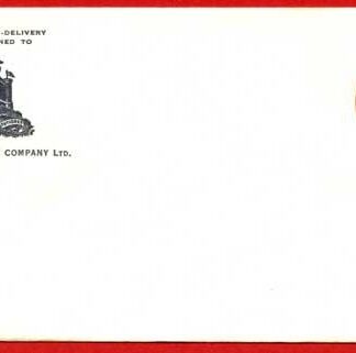 ES69 KGVI 2d Brown Alliance Assurance Co illustrated Stamped to Order Envelope