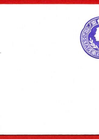 ES71 KGVI 3d Violet Stamped to Order Envelope Approx 92mm x 120mm Mint