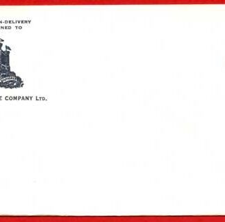 ES69 KGVI 2d Brown Stamped to Order ILLUSTRATED Envelope Approx 79mm x 148mm