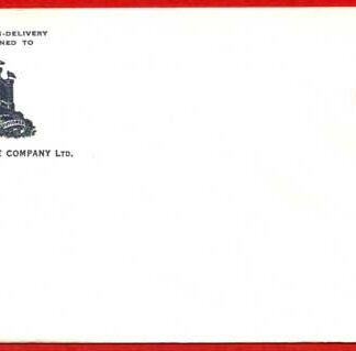 ES69 KGVI 2d Brown Stamped to Order ILLUSTRATED Envelope Approx 79mm x 148mm