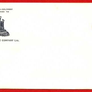 ES69 KGVI 2d Brown Alliance Assurance Co illustrated Stamped to Order Envelope