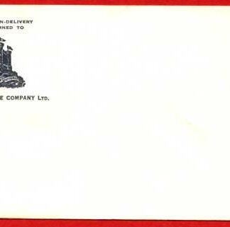 ES69 KGVI 2d Brown Alliance Assurance Co illustrated Stamped to Order Envelope
