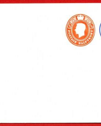 ESC815 KGVI Two Colour Stamped to Order Envelope Mint