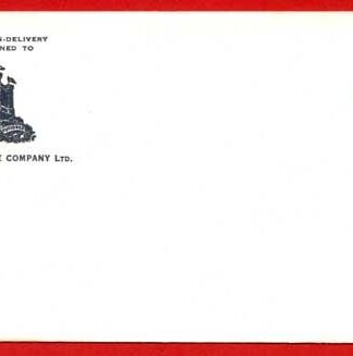 ES69 KGVI 2d Brown Stamped to Order ILLUSTRATED Envelope Approx 79mm x 148mm