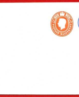 ESC815 KGVI Two Colour Stamped to Order Envelope Mint