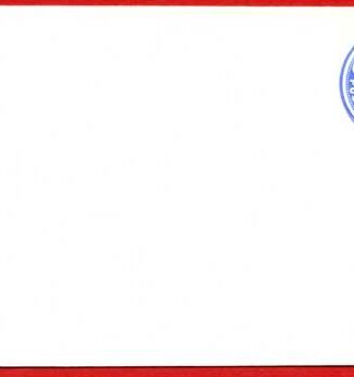 ES72 KGVI 4d Blue Stamped to Order Envelope Approx 90mm x 152mm Mint