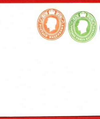 ESCP859 KGVI Three Colour Stamped to Order Envelope Mint