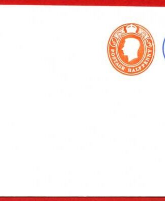 ESC815 KGVI Two Colour Stamped to Order Envelope Mint