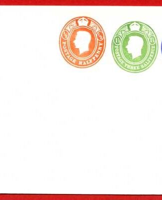 ESCP859 KGVI Three Colour Stamped to Order Envelope Mint