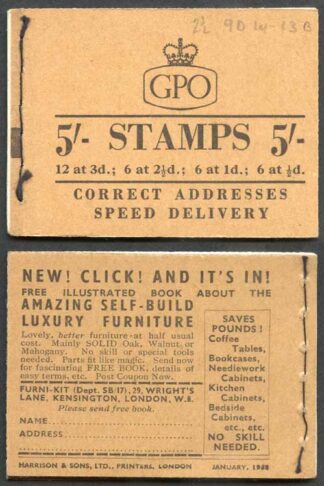 H32 January 1958 5/- Booklet