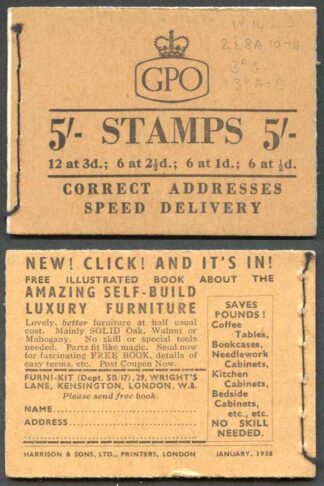 H32 January 1958 5/- Booklet