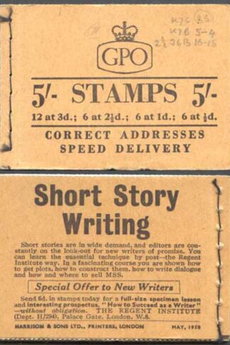 H34 May 1958 5/- Booklet