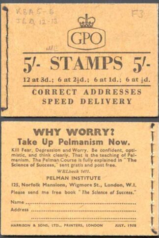 H35 July 1958 All Edward 5/- Booklet