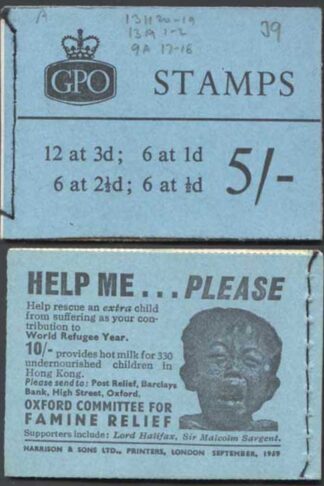 H40 September 1959 5/- Booklet