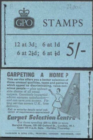 H41 November 1959 5/- Booklet
