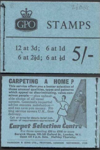 H41 November 1959 5/- Booklet