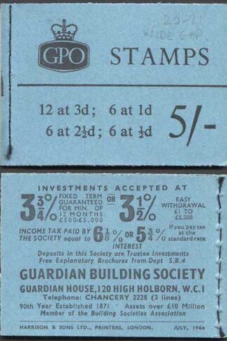 H45 July 1960 5/- Booklet