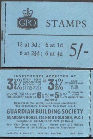 H45 July 1960 5/- Booklet