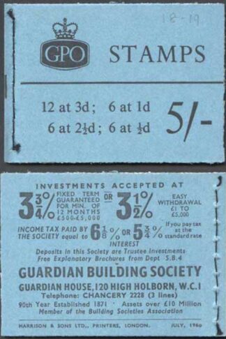 H45 July 1960 5/- Booklet