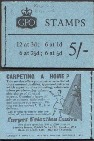 H41 5/- November 1959 Booklet