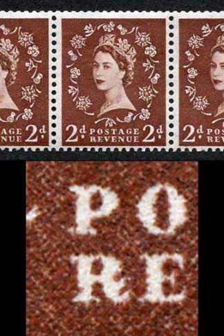 2d Red Brown Spec S37l Extra Leg to R Flaw