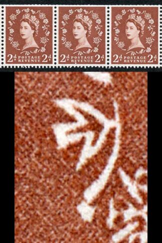 2d Light Red Brown Spec S40k Extended Stem Flaw U/M