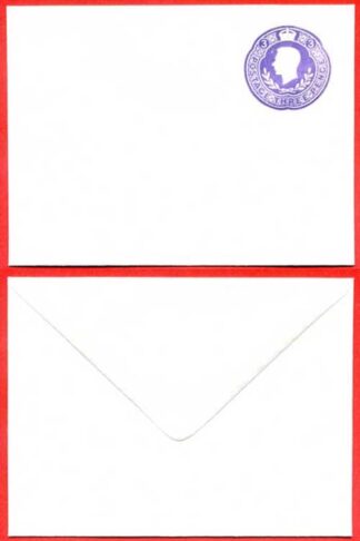 ES71 KGVI 3d Violet Stamped to Order Envelope Mint
